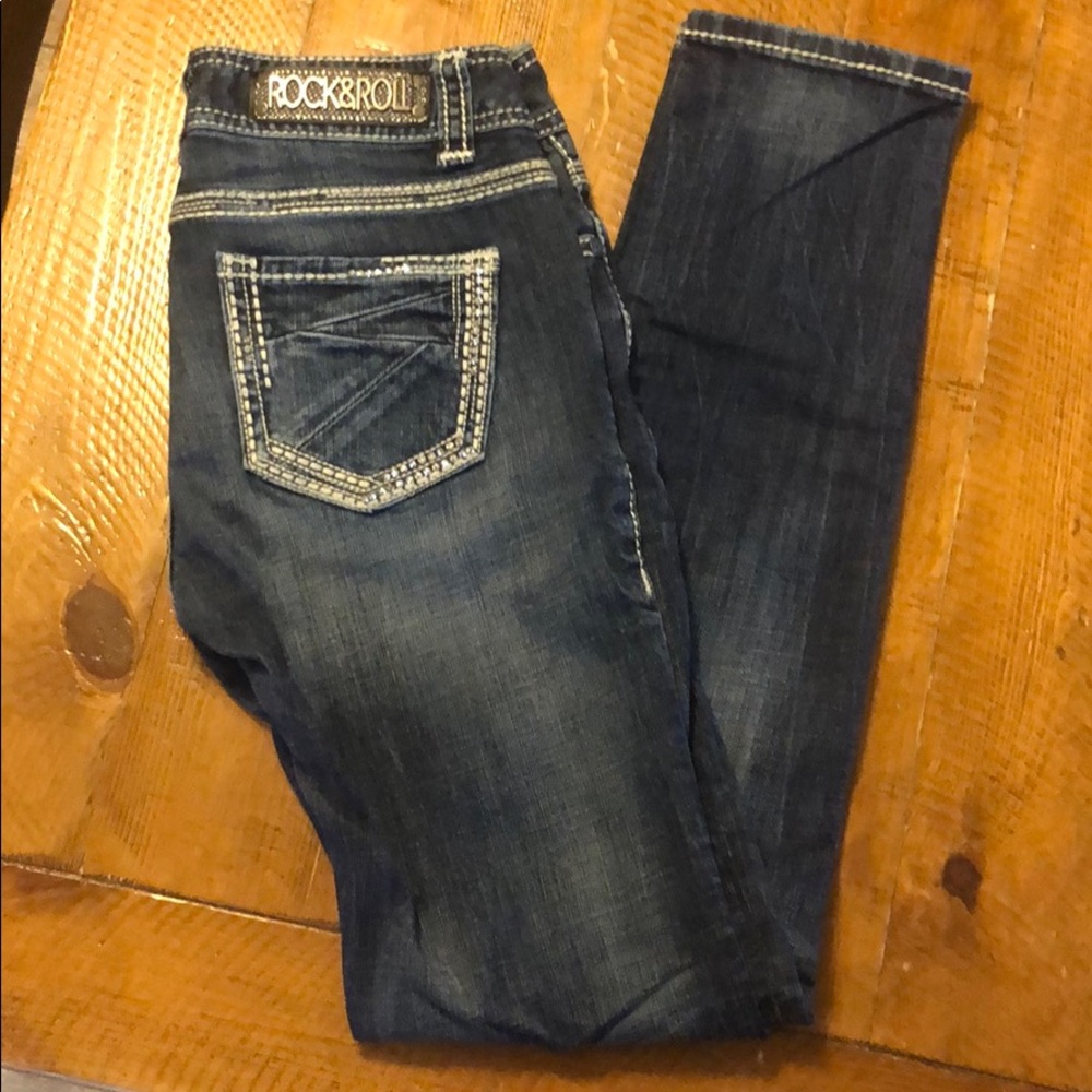 Rock & Roll Cowgirl skinny jeans